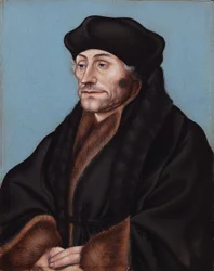 Portrait of Desiderius Erasmus
